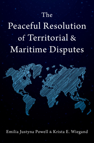 Imagen de portada: The Peaceful Resolution of Territorial and Maritime Disputes 9780197675649