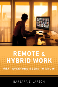 Cover image: Remote and Hybrid Work 1st edition 9780197684962