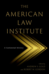 Omslagafbeelding: The American Law Institute 9780197685341