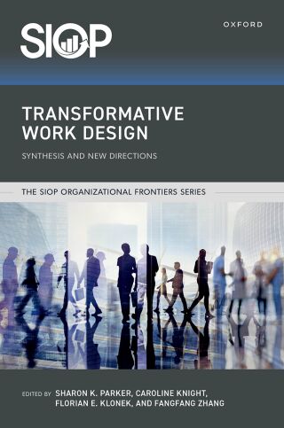 Imagen de portada: Transformative Work Design 1st edition 9780197692561