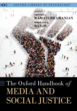 Cover image: The Oxford Handbook of Media and Social Justice 1st edition 9780197744345