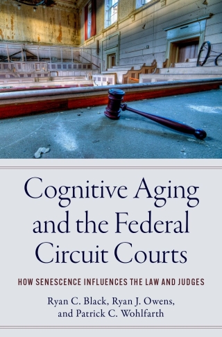 Cover image: Cognitive Aging and the Federal Circuit Courts 1st edition 9780197747025