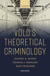 Cover image: Vold's Theoretical Criminology 9th edition 9780197750438