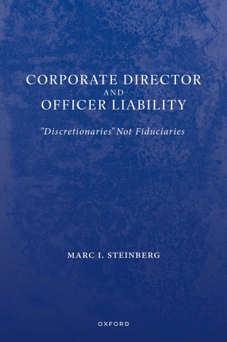 Immagine di copertina: Corporate Director and Officer Liability 1st edition 9780197751503