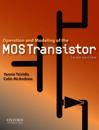 Imagen de portada: Operation and Modeling of the MOS Transistor 3rd edition 9780195170153