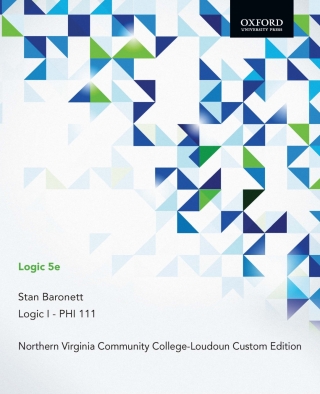 Cover image: Logic 5e, Stan Baronett, Logic I - PHI 111: Northern Virginia CommunityCollege-Loudoun Custom Edition 9780197759110