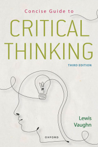 Cover image: Concise Guide to Critical Thinking 3rd edition 9780197768365