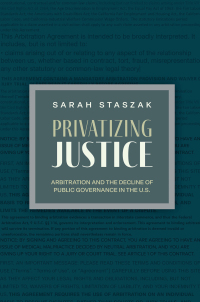 Imagen de portada: Privatizing Justice 1st edition 9780197771723