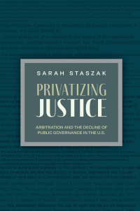 Titelbild: Privatizing Justice 1st edition 9780197771723