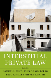 Omslagafbeelding: Interstitial Private Law 1st edition 9780197783627