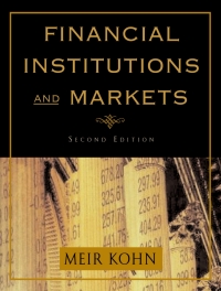 Imagen de portada: Financial Institutions and Markets 2nd edition 9780195134728