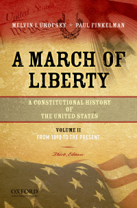 Cover image: A March of Liberty 3rd edition 9780195382730