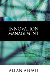 Cover image: Innovation Management 2nd edition 9780195142303