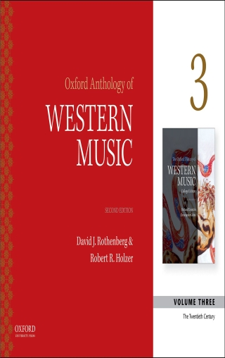 Cover image: Oxford Anthology of Western Music 2nd edition 9780190600334