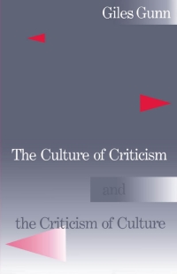 Imagen de portada: The Culture of Criticism and the Criticism of Culture 9780195056426