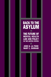 Cover image: Back to the Asylum 9780195055207