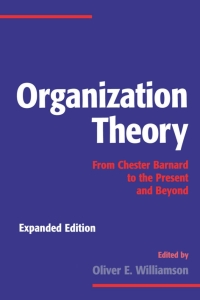 Cover image: Organization Theory 1st edition 9780195098303