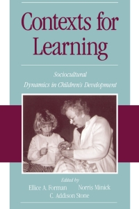 Cover image: Contexts for Learning 9780195109771