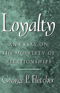 Cover image: Loyalty 9780195098327
