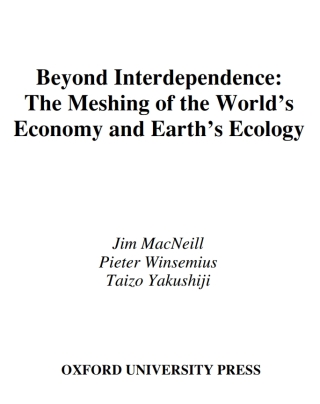 Imagen de portada: Beyond Interdependence 9780195071252