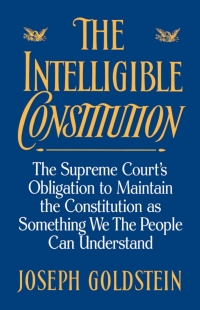 Cover image: The Intelligible Constitution 9780195093759
