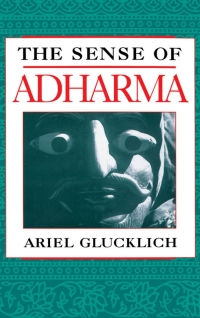 Cover image: The Sense of Adharma 9780195083415