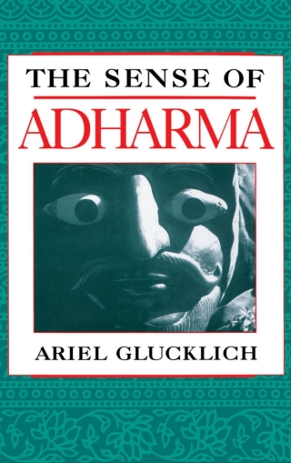 Omslagafbeelding: The Sense of Adharma 9780195083415