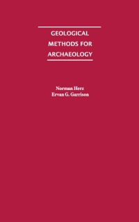 Imagen de portada: Geological Methods for Archaeology 9780195090246