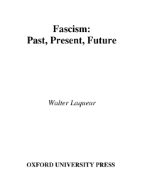 Cover image: Fascism 9780195117936