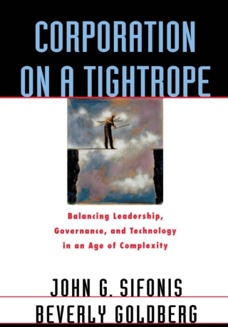 Imagen de portada: Corporation on a Tightrope 9780195093254