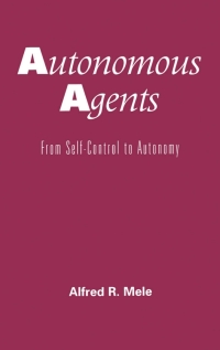 Titelbild: Autonomous Agents 9780195094541