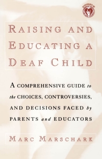 Titelbild: Raising and Educating a Deaf Child 9780195126587