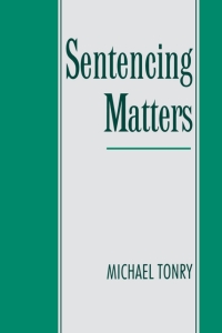 Imagen de portada: Sentencing Matters 9780195094985