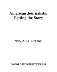 Cover image: American Journalists 9780195328370