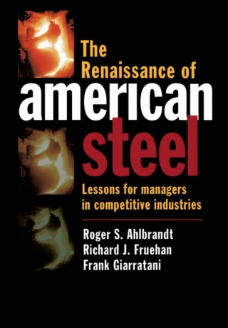 Cover image: The Renaissance of American Steel 9780195108286