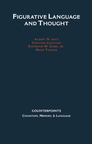 Immagine di copertina: Figurative Language and Thought 9780195109627
