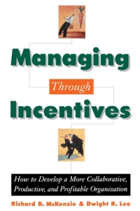 Omslagafbeelding: Managing through Incentives 9780195119015