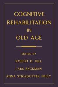 Titelbild: Cognitive Rehabilitation in Old Age 1st edition 9780195119855