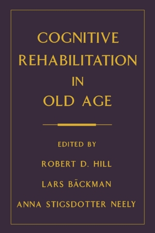 Cover image: Cognitive Rehabilitation in Old Age 1st edition 9780195119855