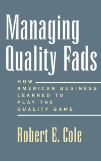 Titelbild: Managing Quality Fads 9780195122602