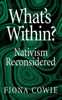 Cover image: What's Within? 9780195123845