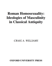 صورة الغلاف: Roman Homosexuality 9780195113006