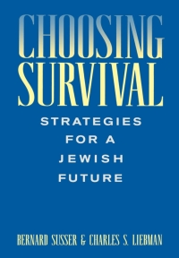 Cover image: Choosing Survival 9780195127454