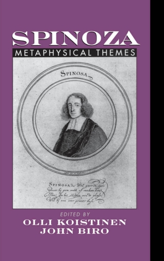 Imagen de portada: Spinoza 1st edition 9780195128154