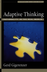 Cover image: Adaptive Thinking 9780195153729