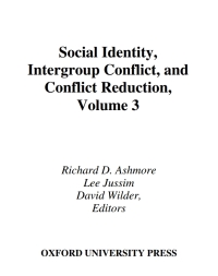 Imagen de portada: Social Identity, Intergroup Conflict, and Conflict Reduction 1st edition 9780195137439