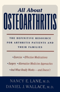 Cover image: All About Osteoarthritis 9780195138733