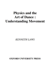 Cover image: Physics and the Art of Dance 9780195144826