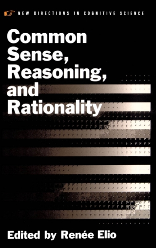 Cover image: Common Sense, Reasoning, and Rationality 1st edition 9780195147674