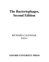 Imagen de portada: The Bacteriophages 2nd edition 9780195148503